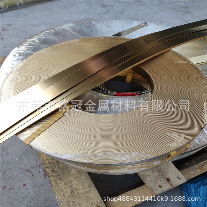 供应现货c2680拉伸黄铜软料0.5*60mm铜壳子专用黄铜片 可按尺切割