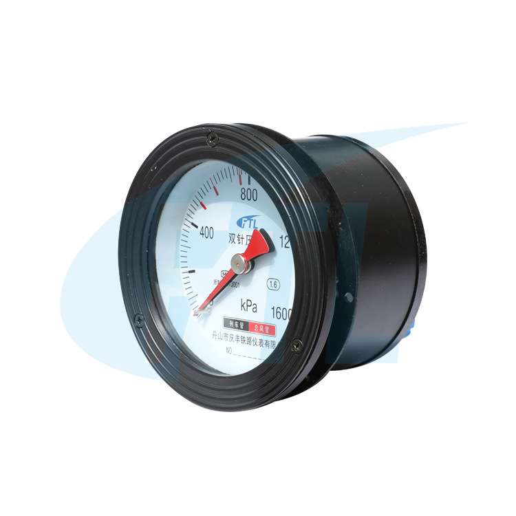 HXD2 双针压力表 YS-100Z 1600KPa