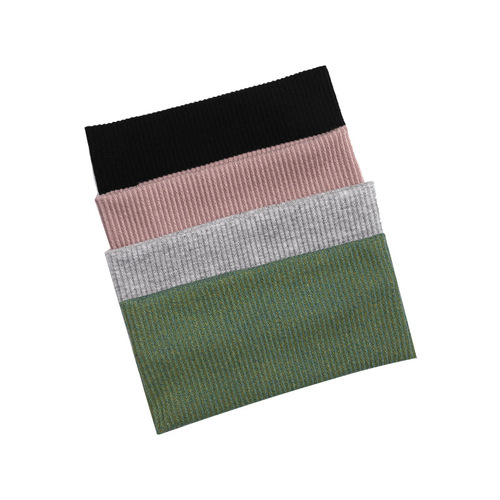 Oscar Nia's style sports headband for women, versatile and sweat-absorbent, suitable for running and outdoor use, knitting face wash headband with tassel