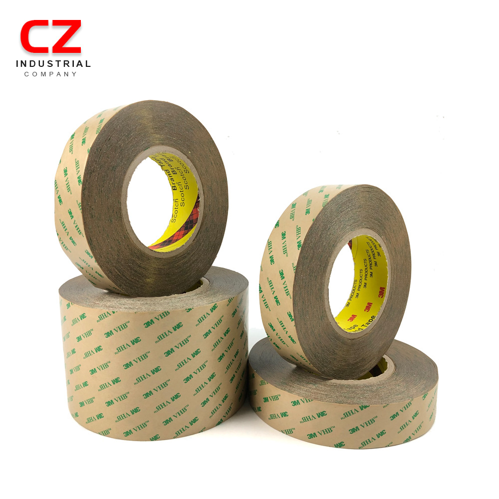 3M9473PC纯胶膜VHB强力透明双面胶带 3M耐高温透明无基材胶带