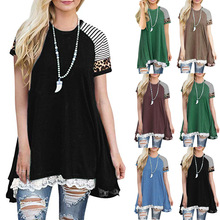 2026�羳���Q�¿�T-shirt top short sleeve round neck striped