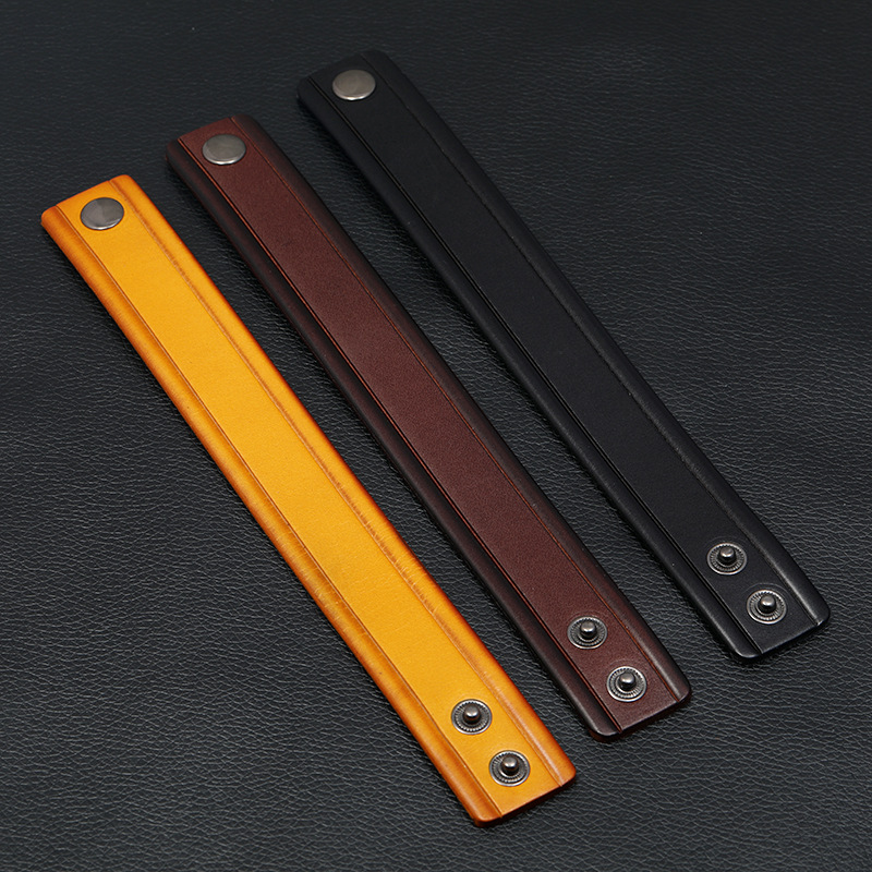 new  simple wild retro cowhide bracelet