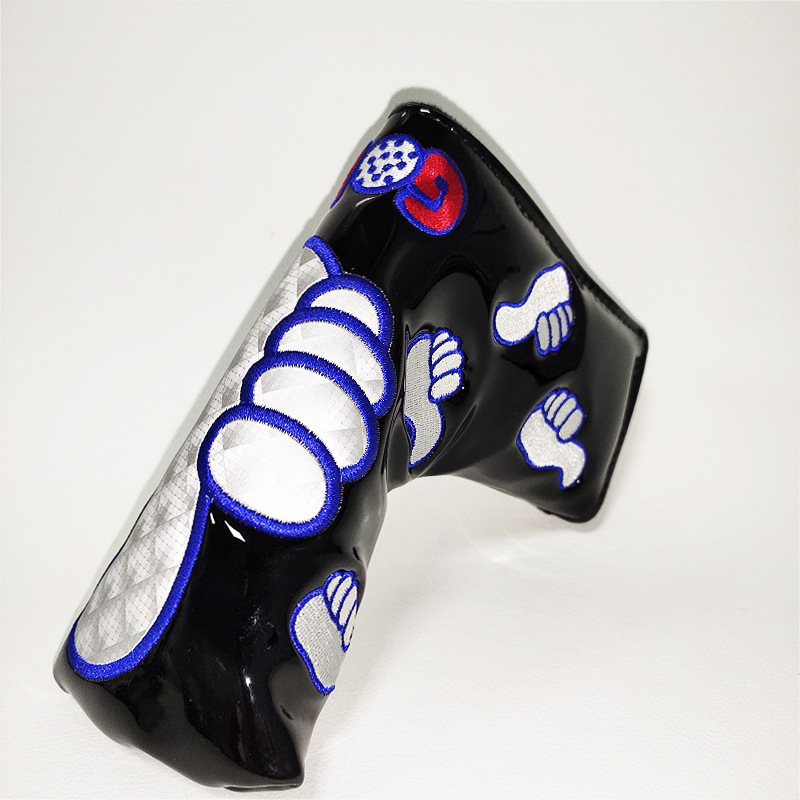Golf clubs crystal Bright surface Putter sets one word smart cover factory golf putter Head sets