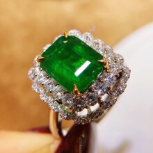 DIY�S�� 18K���Ƕ��Ȼ��ĸ�G��ָŮ(Muzo Green-΢��)