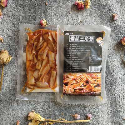 spicy Pyramidal bone Chicken breast cartilage Flesh and blood Connection Jin Tao The wine Delicious Side dish 150g/ bag