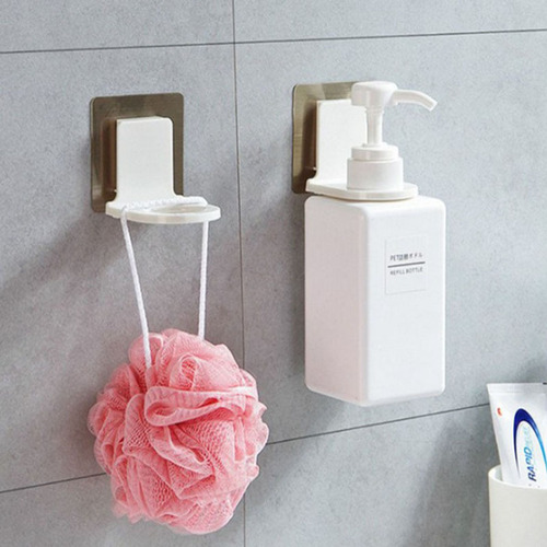 Shower gel wall-mounted punch-free hanging rack shampoo rack bathroom hand sanitizer bottle storage rack bathroom storage rack