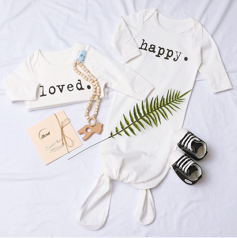 Casual Color Block Cotton Baby Rompers display picture 1