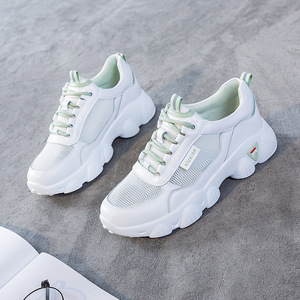 2020夏季新款老爹鞋女时尚百搭低帮透气运动鞋韩版休闲潮流智熏鞋