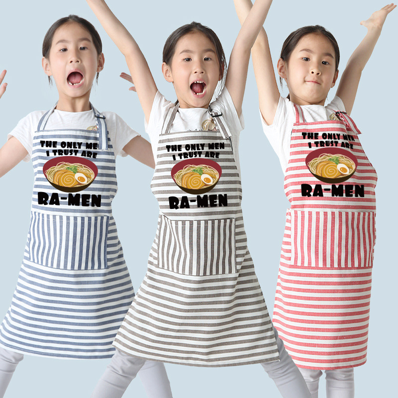 Comer para niños anti-fouling anti-sucio verano delantal Delgado jardín de infantes para niños pintura ropa hogar cocina limpieza personalización