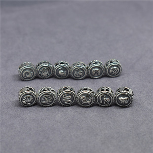 S925���y�Ʒ�͹�ʮ����Ф����������diy���y�ֹ�̩�y������l