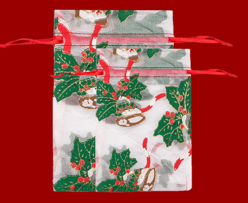 5g Weight Gift Wrapping Supplies Event & Party Supplies Party Occasion Christmas Christmas Tree Santa Claus Gauze Party Gift Wrapping Supplies
