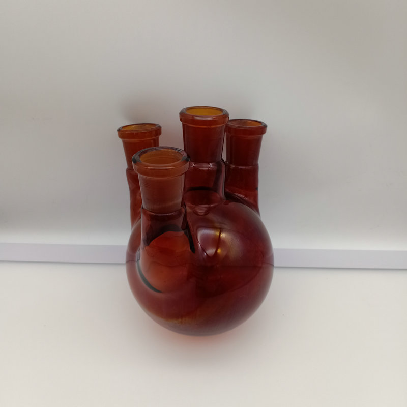 杭州莱伯斯 定制各种规格棕色烧瓶 棕色四口烧瓶 棕色三口烧瓶