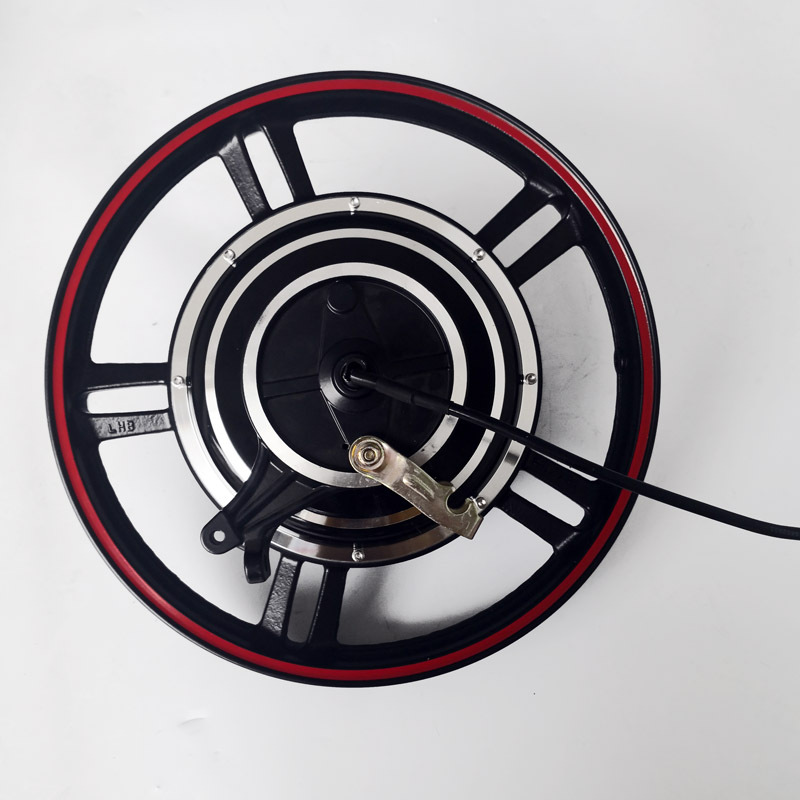 无刷无齿电机 直流电机  18寸福星轮电机 轮毂电机鼓刹电机