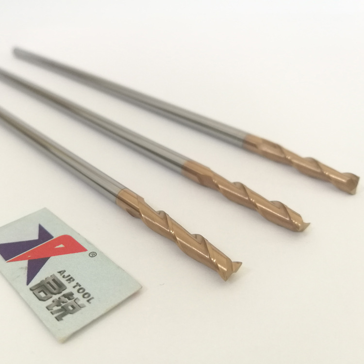 AJR供应古铜涂层150长加长球头铣刀 标准现货 非标可做