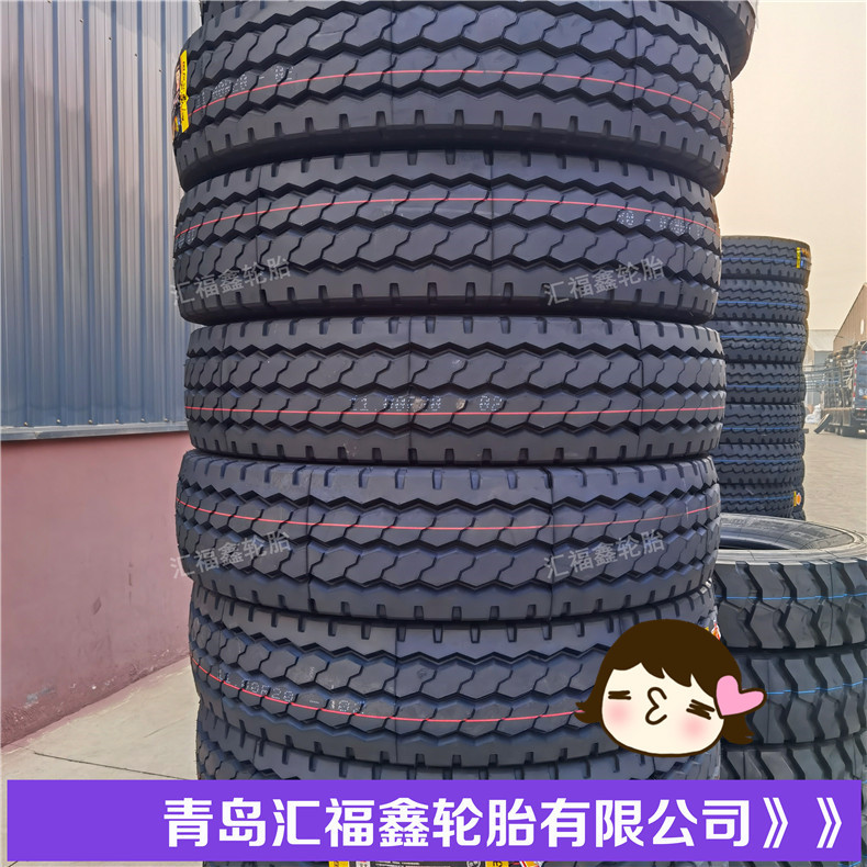 全钢丝载重轮胎 1100R20新三线轮胎 18层半挂货车卡车运输车轮胎