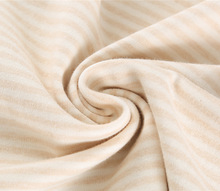 ［GB国标有机棉面料］ 中国有机标准针织面料 双面棉毛布天竺汗布