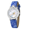 Cute children's watch for princess, polyurethane belt