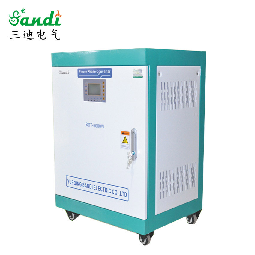 带3KW动力负载单相转三相转换器6KW相位转换器