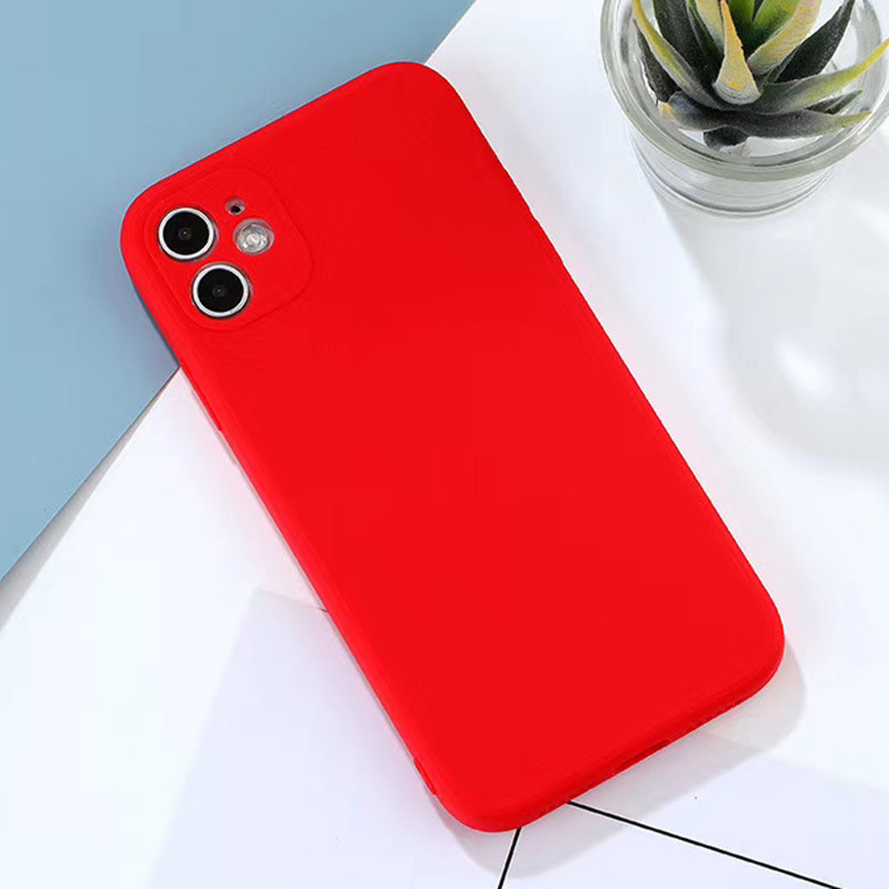 手机硅胶红色手机保护套