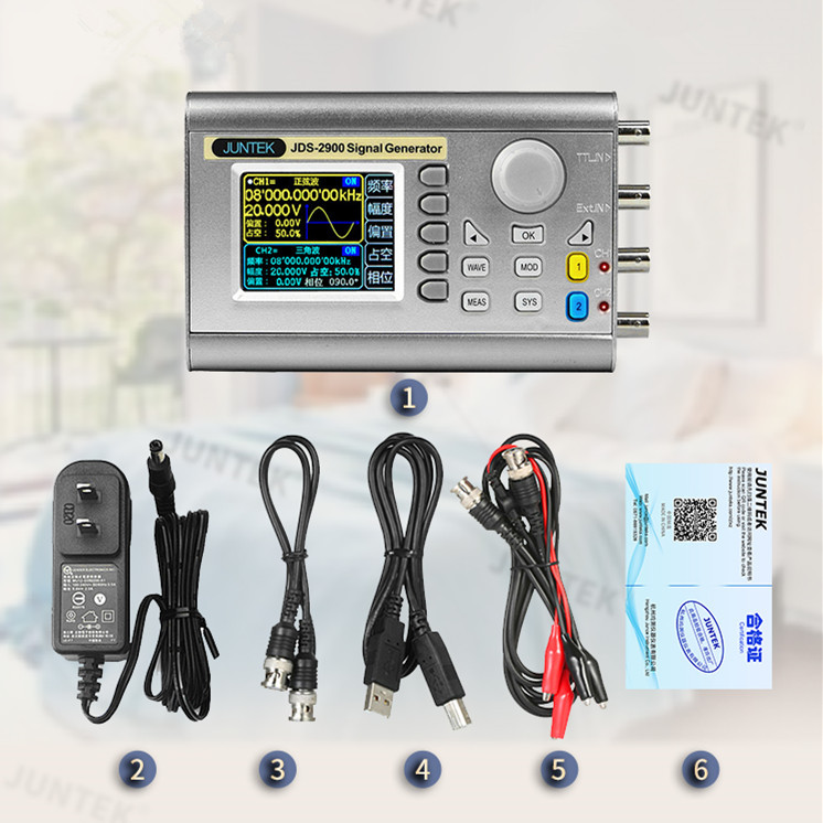 JDS2900 Full CNC dual -channel DDS function Any wave signal…