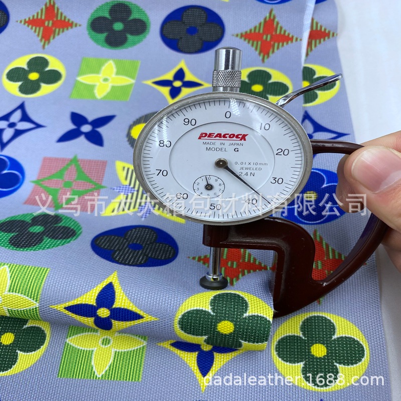 600DPU digital printing, eco-friendly PU Oxford fabric digital printing, custom processing, one-stop service for sample submission detail image 5