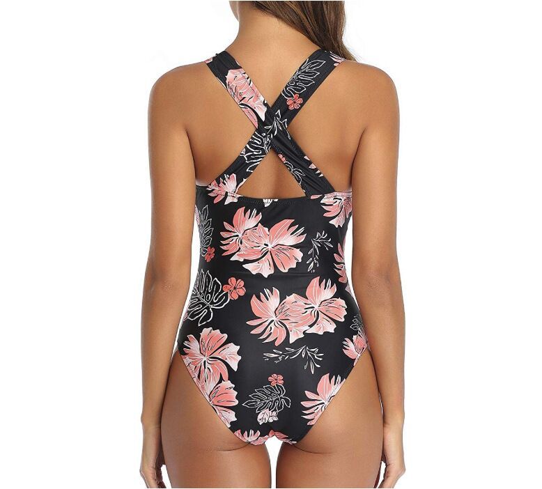   fashion sexy hot spring beach one-piece swimsuit women hot-selling swimwear  wholesale NSHL450