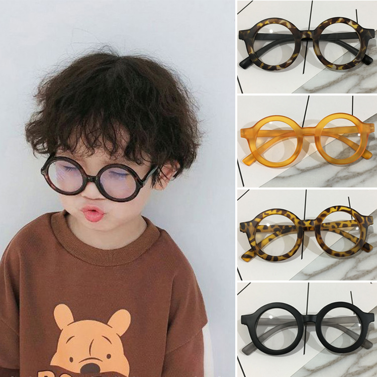 Summer Anti-ultraviolet Children&#39;s Sunglasses Leopard Print Retro Boys And Girls Sunglasses Nihaojewelry Wholesale display picture 14