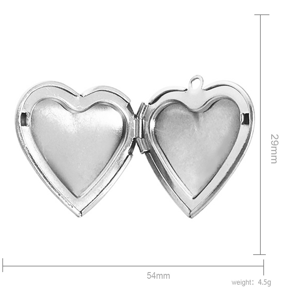 5g Weight Pendant Jewelry Making Type 29*29mm Jewelry Making Size Rose Gold Plated, White Gold Plated, Gold Plated Plating Material DIY Jewelry Accessories Classification 1 Piece Quantity 304 Stainless Steel Material Heart Shape Pattern Plating Design IG Style Style Rose Gold, Gold, Silver Color 1 Piece 29*29mm 304 Stainless Steel Rose Gold Plated White Gold Plated Gold Plated Heart Shape Pendant 3