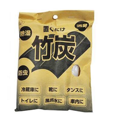 日本进口干燥剂原装进口竹炭干燥剂 冰箱车内鞋内除味剂 除湿剂