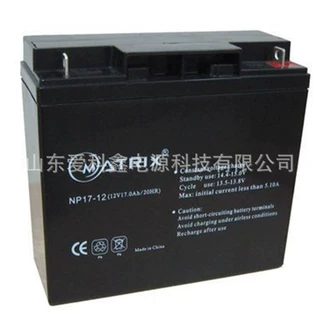矩阵免维护蓄电池NP17-12 12V17AH 太阳能 UPS 监控铅酸电池