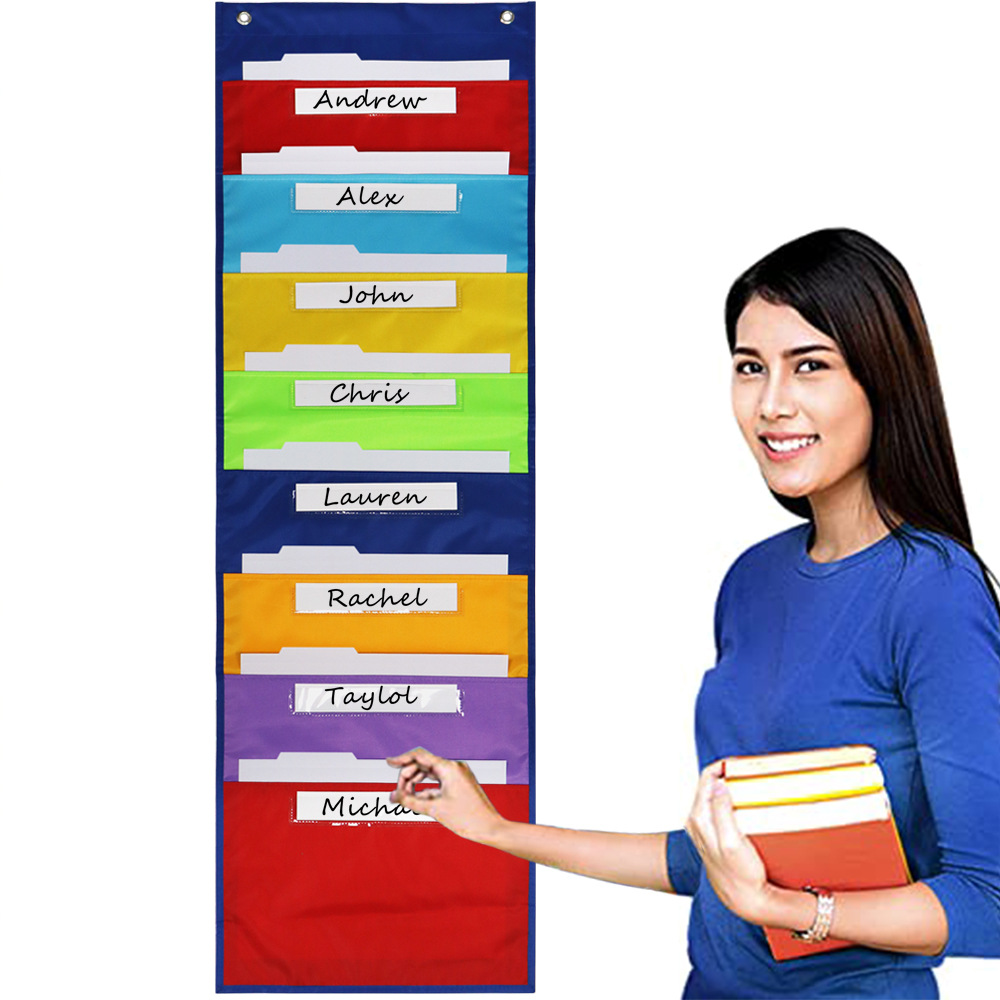 8彩色口袋挂袋55555