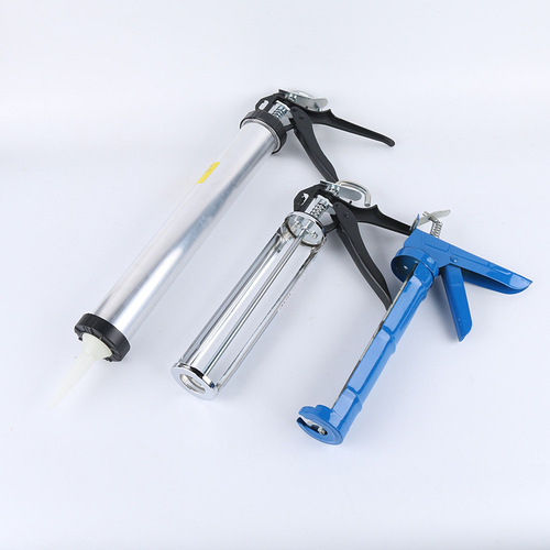 360-degree rotating glue gun, silicone caulking gun, manual silicone gun, sealing and filling construction tool, adhesive gun