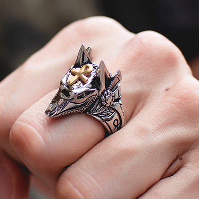 Retro Animal Alloy Plating Menu0027S Open Ring