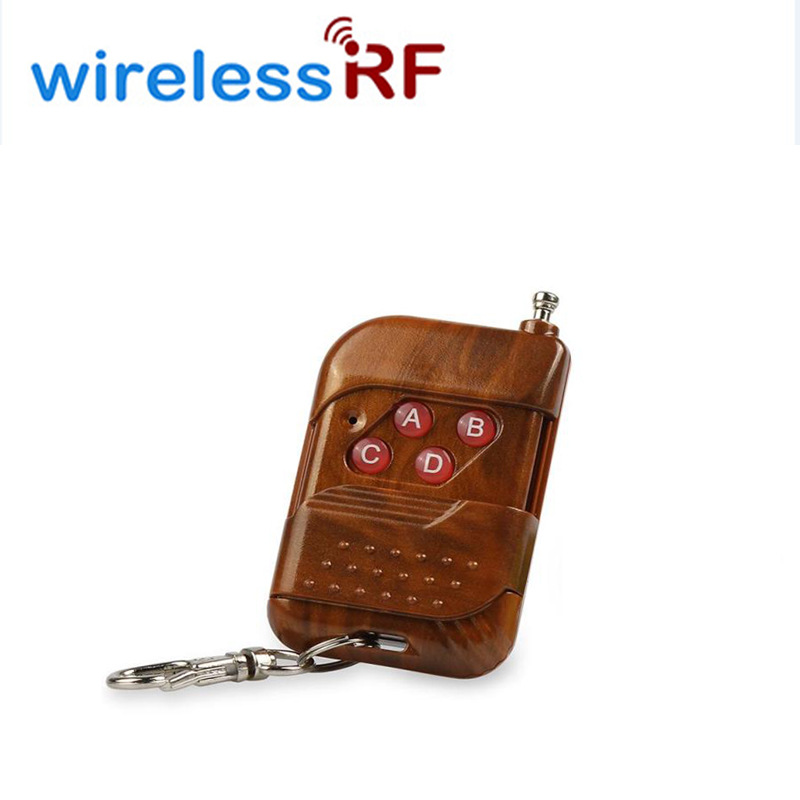 桃木四键遥控器学习型EV1527固定码 433Mhz遥控器