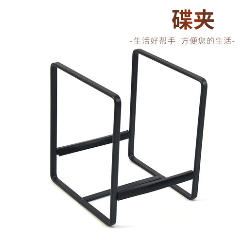 Simple and fresh kitchen plates, dinner plates, cutlery, dishes, drain storage rack, home finishing dish rack