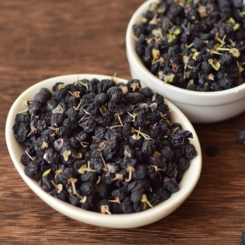 Source of origin: Qinghai Nuomuhong black goji berries, dried fruit, 500g bulk wholesale, new black goji berries.