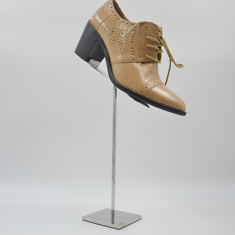 厂家供应 商场专柜鞋架托 不锈钢鞋子展示道具 质量好出货快