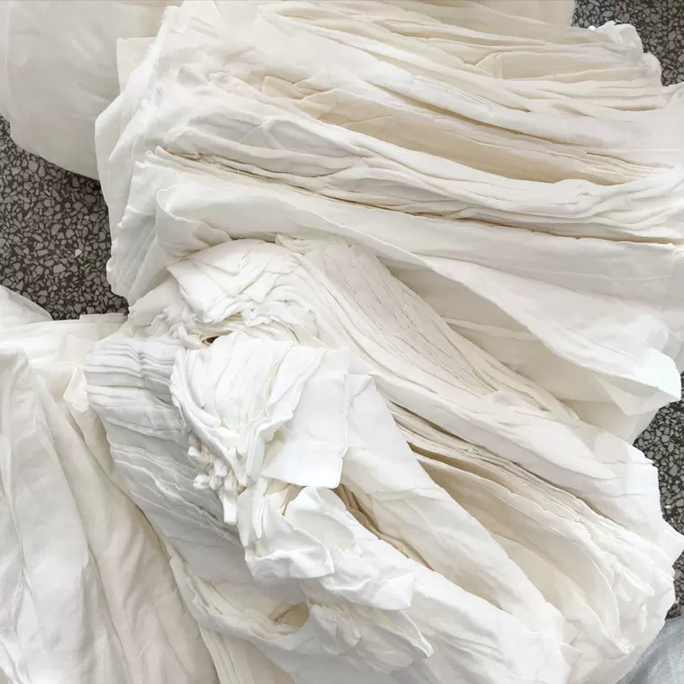 厂家供应擦机布全棉工业用布 碎布白色棉质吸油破布 工业擦布大块