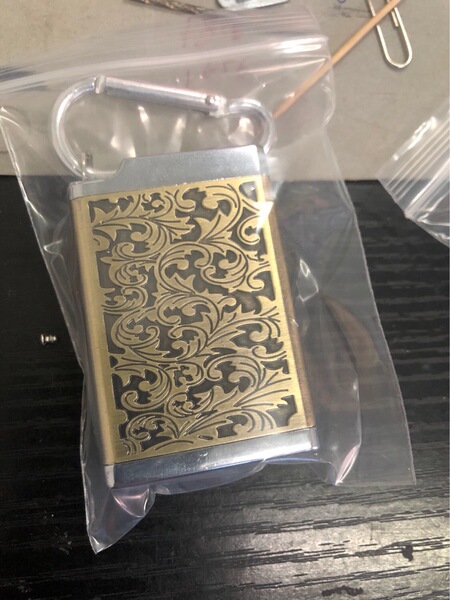 Retro big travel handheld ashtray