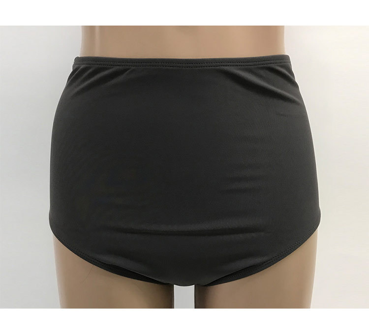 Nueva moda sexy bikini cover belly slim cintura alta spa split traje de baño de manga larga NSHL4832