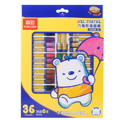 True Color Oil Pastels 296624 Colors Children's Painting Coloring Triangular Rod Crayons Art Brushes Gift Super Value Wholesale