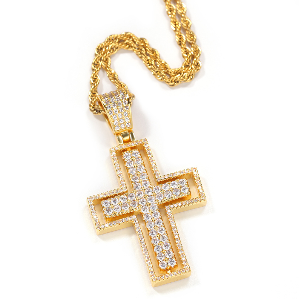 Cross Necklace - Gold