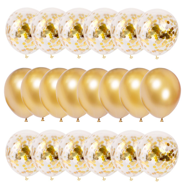1 Set Quantity Birthday Occasion Birthday Geometric Emulsion Birthday Balloons 1 Set