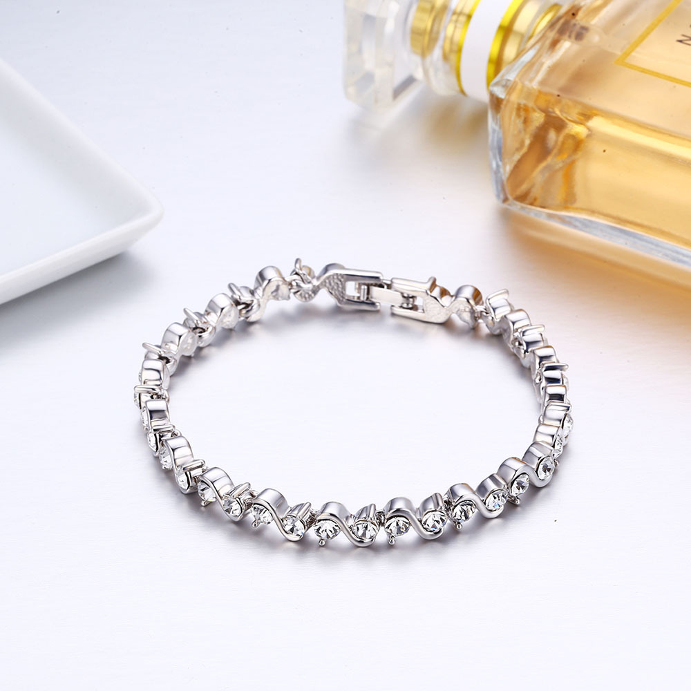 Fashion Crystal Bracelet display picture 3