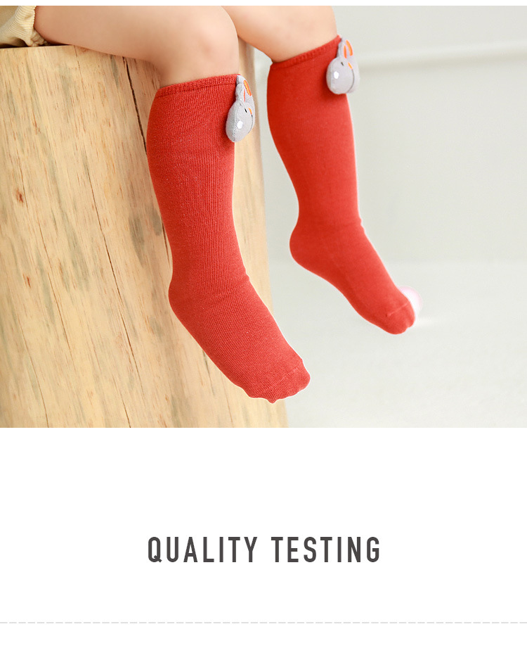 Children's Socks Autumn And Winter New Cartoon Doll Baby Stockings Tube Loose Cotton Socks Wholesale display picture 3