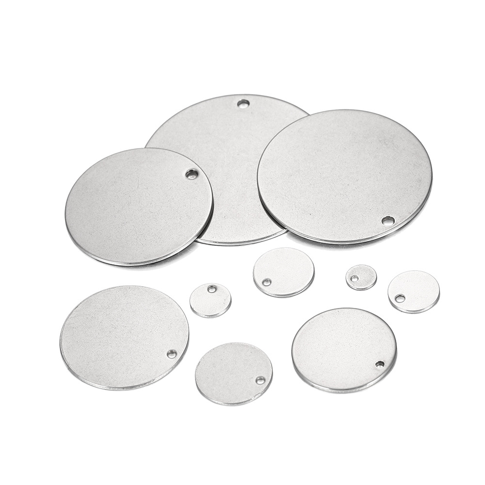 17g Weight Pendant Jewelry Making Type DIY Jewelry Accessories Classification 10 PCS/Package, 20 PCS/Package, 50 PCS/Package Quantity 304 Stainless Steel Material Solid Color Pattern Plating Design Simple Style, Classic Style Style 10 PCS/Package 20 PCS/Package 50 PCS/Package 304 Stainless Steel Solid Color Pendant 9