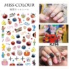 Fake nails, kids nail stickers, decorations, strawberry, nail decoration, sticker, flowered