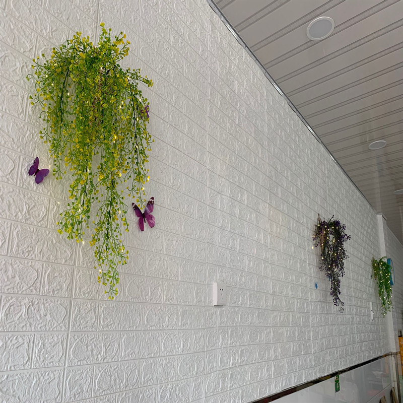 批发3D自粘墙贴 防撞软包纹砖纹泡沫立体墙纸 墙面翻新防水墙纸