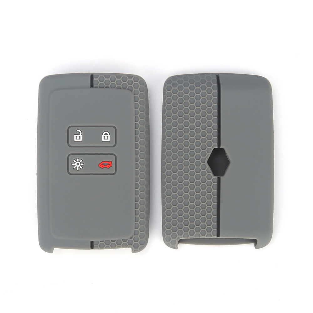 apply Renault Koleos Manner Honeycomb silica gel Key set Latitude Remote control silica gel smart cover