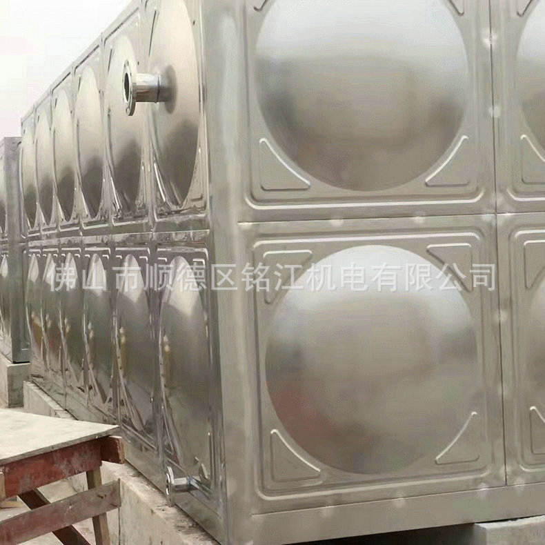 供应矩形组合钢板保温水箱 矩形消防水池 矩形组合水箱